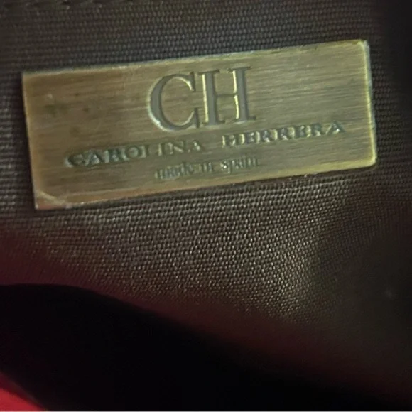 Carolina Herrera Red Tote Bag​​​​